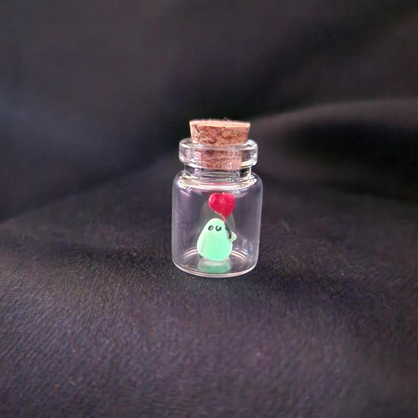 Glow in the Dark Ghost Car Charm