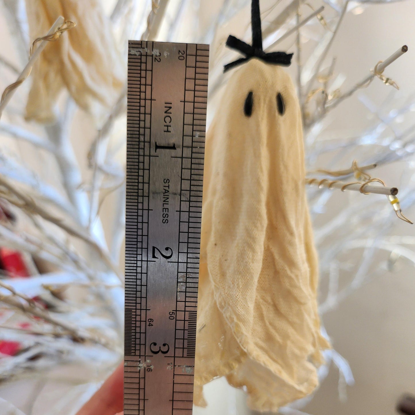 Handmade Ghost Ornament