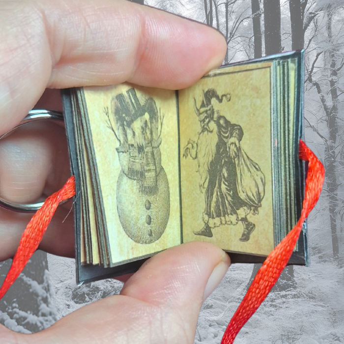 Miniature Krampus Keyring