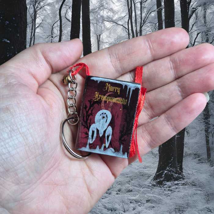 Miniature Krampus Keyring