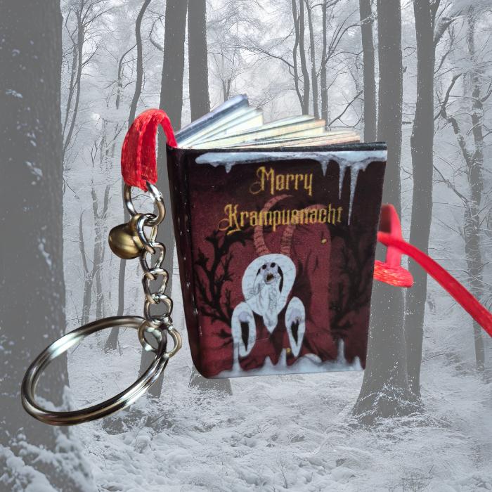 Miniature Krampus Keyring