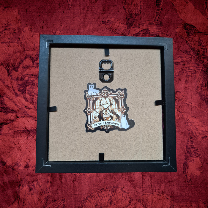 Miniature spell kit shadow box display