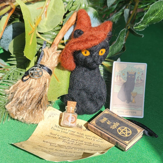 Adopt a Ghost witch cat