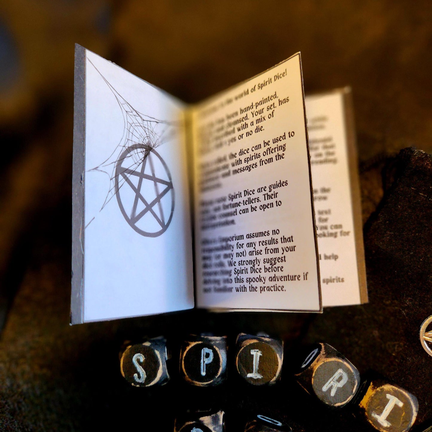 Hand Painted Spirit Dice