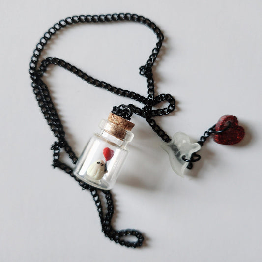 Glow in the Dark Ghost Car Charm