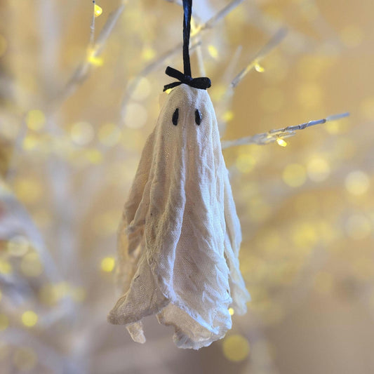 Handmade Ghost Ornament